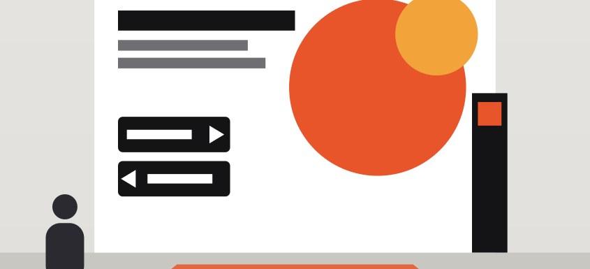 Ilustração de sinalização e comunicação visual