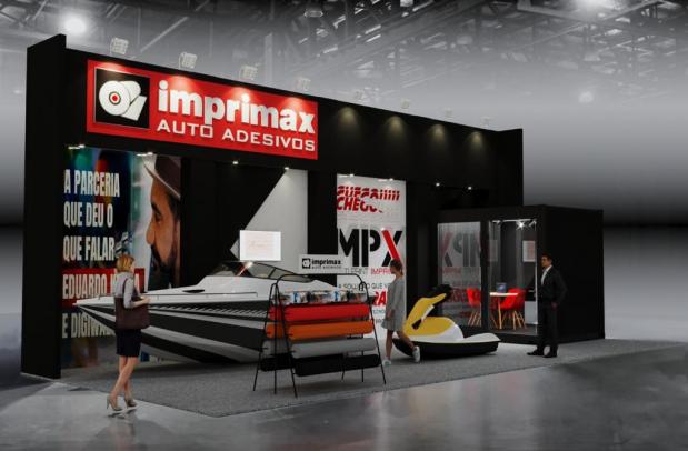 Estande Imprimax Auto Adesivos